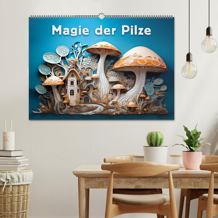 Magie der Pilze (CALVENDO Wandkalender 2026)