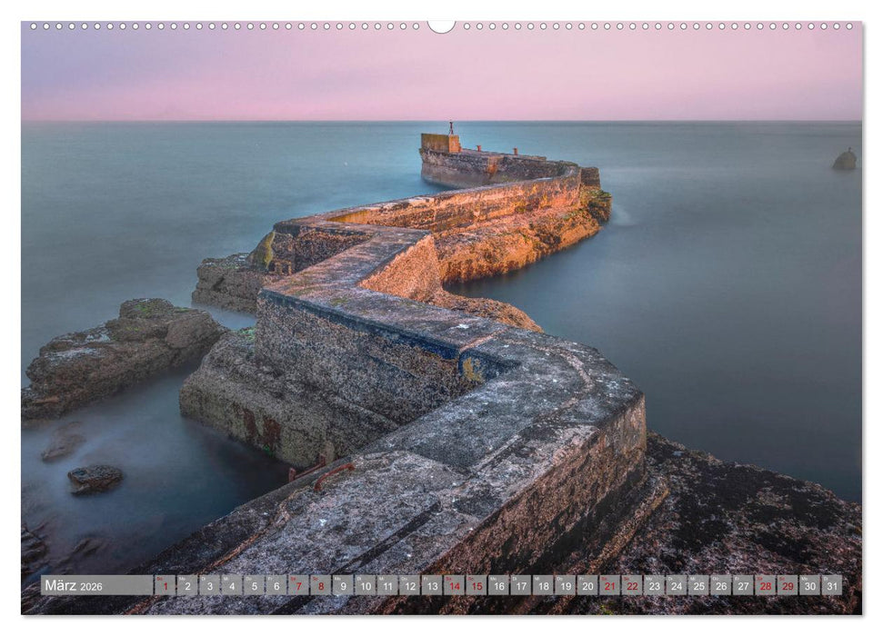 Zwischen Burgen und Klippen, der Nordosten Schottlands, ein Geheimtipp. (CALVENDO Wandkalender 2026)