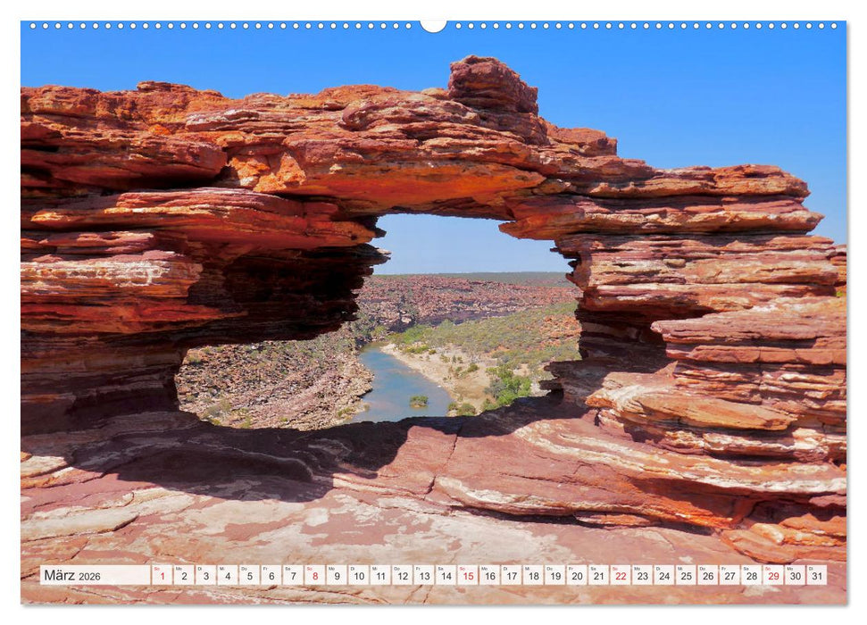Unterwegs in Australiens Nationalparks (CALVENDO Premium Wandkalender 2026)