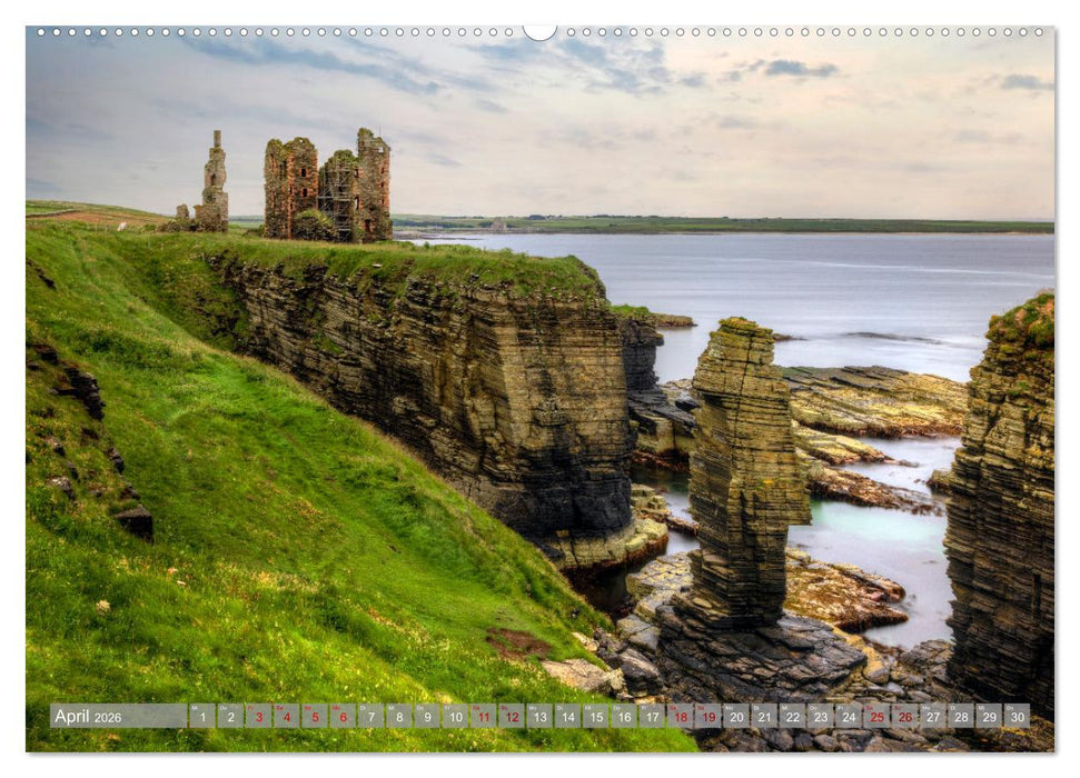 Schottlands NC 500, der Roadtrip durch die wilden Highlands. (CALVENDO Wandkalender 2026)