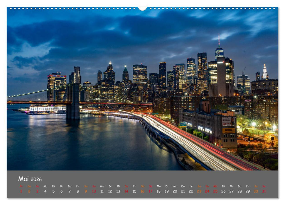Faszination New York (CALVENDO Wandkalender 2026)