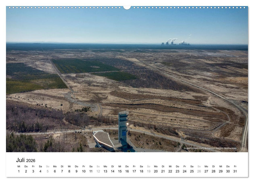 Die Lausitz - Region im Wandel (CALVENDO Premium Wandkalender 2026)