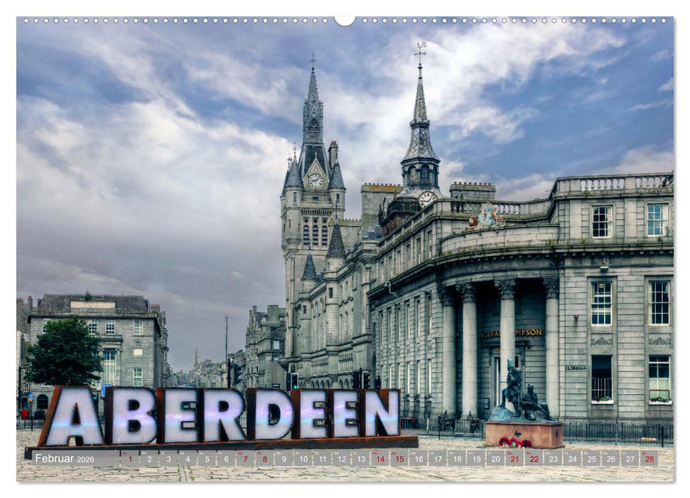 Zwischen Burgen und Klippen, der Nordosten Schottlands, ein Geheimtipp. (CALVENDO Premium Wandkalender 2026)