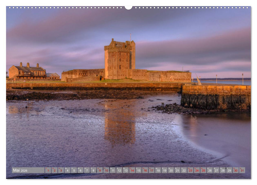 Zwischen Burgen und Klippen, der Nordosten Schottlands, ein Geheimtipp. (CALVENDO Premium Wandkalender 2026)