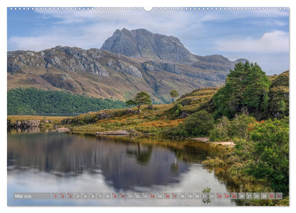 Schottlands NC 500, der Roadtrip durch die wilden Highlands. (CALVENDO Premium Wandkalender 2026)