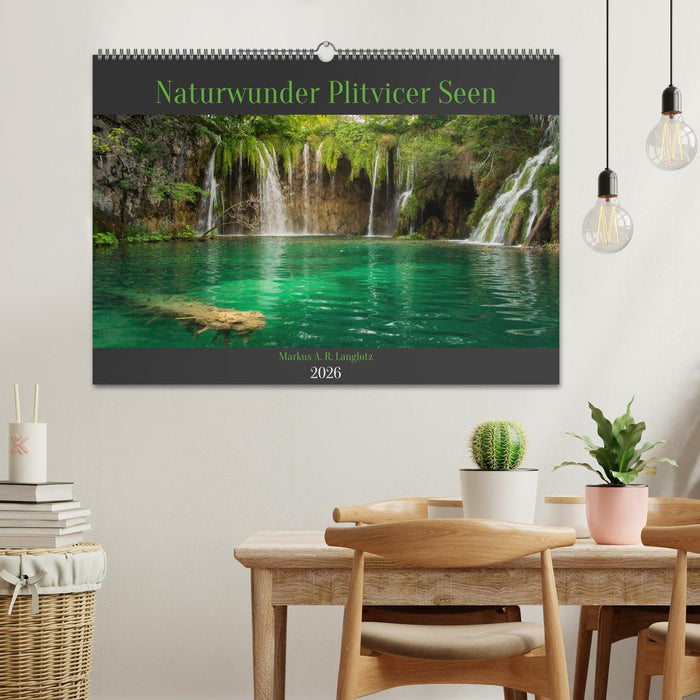 Naturwunder Plitvicer Seen (CALVENDO Wandkalender 2026)