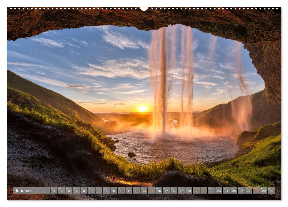 Island - Traumland am Rande der Arktis (CALVENDO Wandkalender 2026)