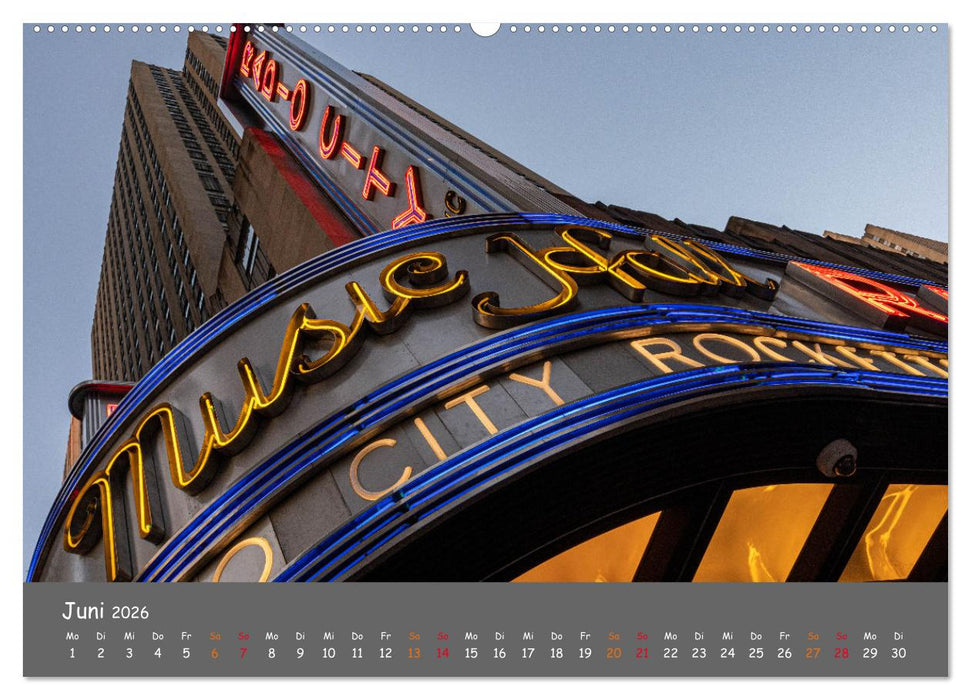Faszination New York (CALVENDO Premium Wandkalender 2026)