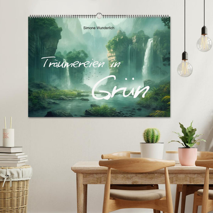 Träumereien in Grün (CALVENDO Wandkalender 2026)
