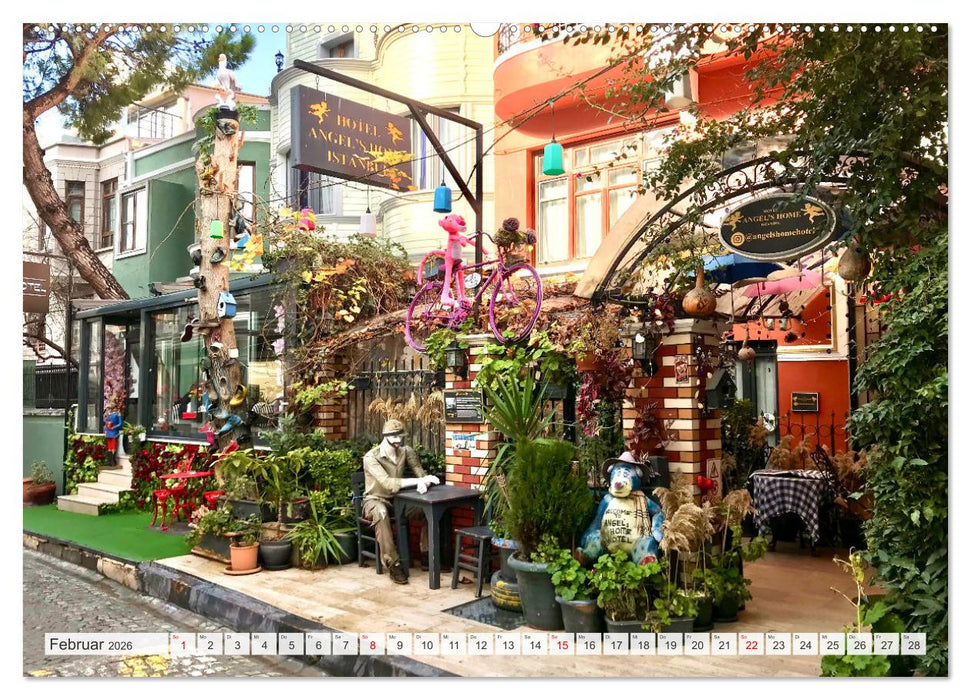 Istanbul - die quirlige Stadt auf zwei Kontinenten (CALVENDO Premium Wandkalender 2026)