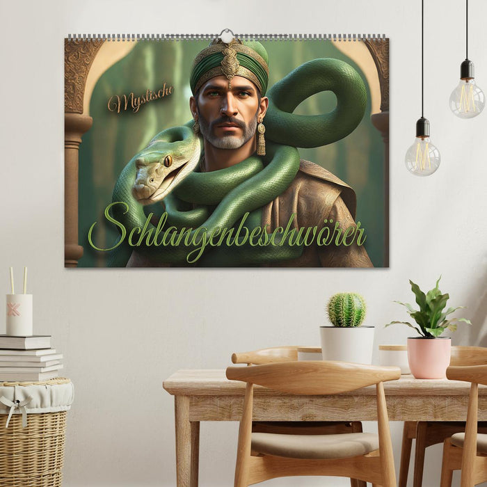 Mystische Schlangenbeschwörer (CALVENDO Wandkalender 2026)