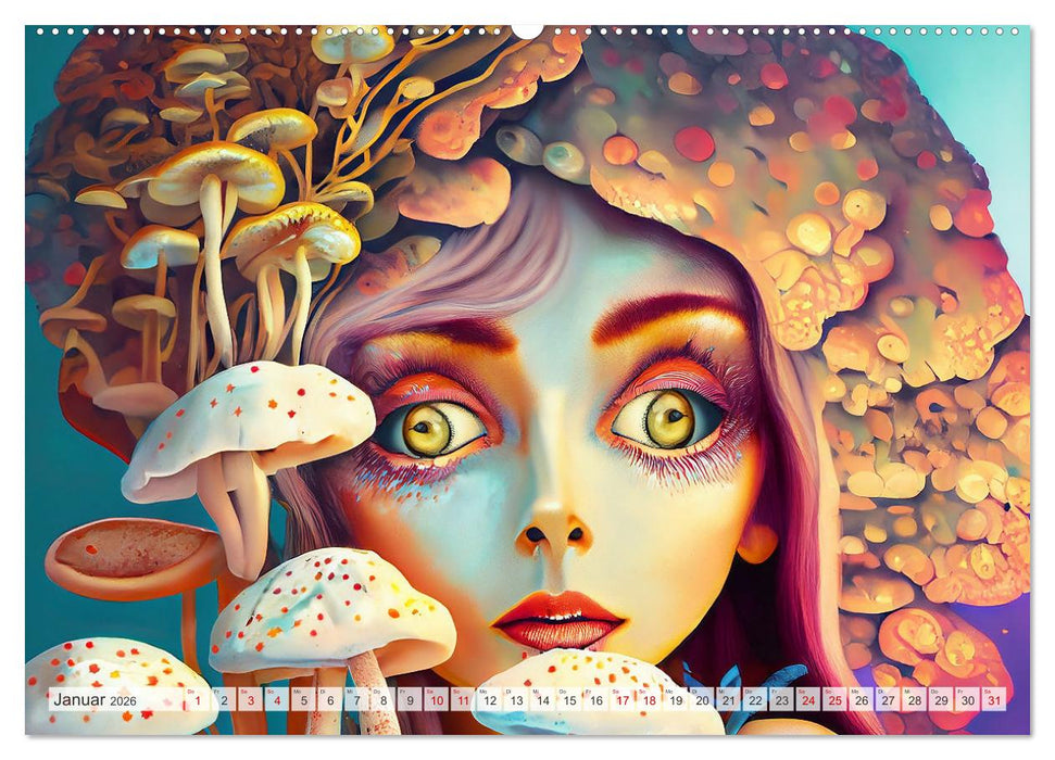 Wald Schönheiten (CALVENDO Wandkalender 2026)