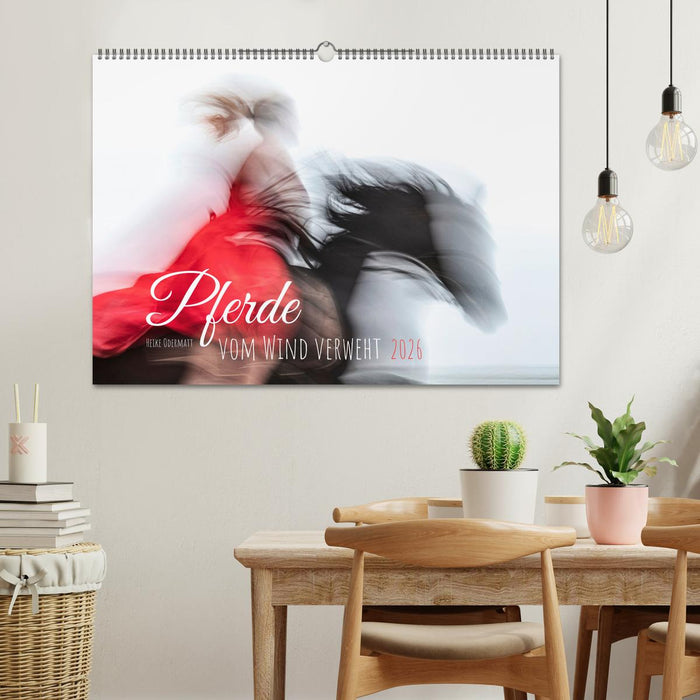 Pferde vom Wind verweht (CALVENDO Wandkalender 2026)