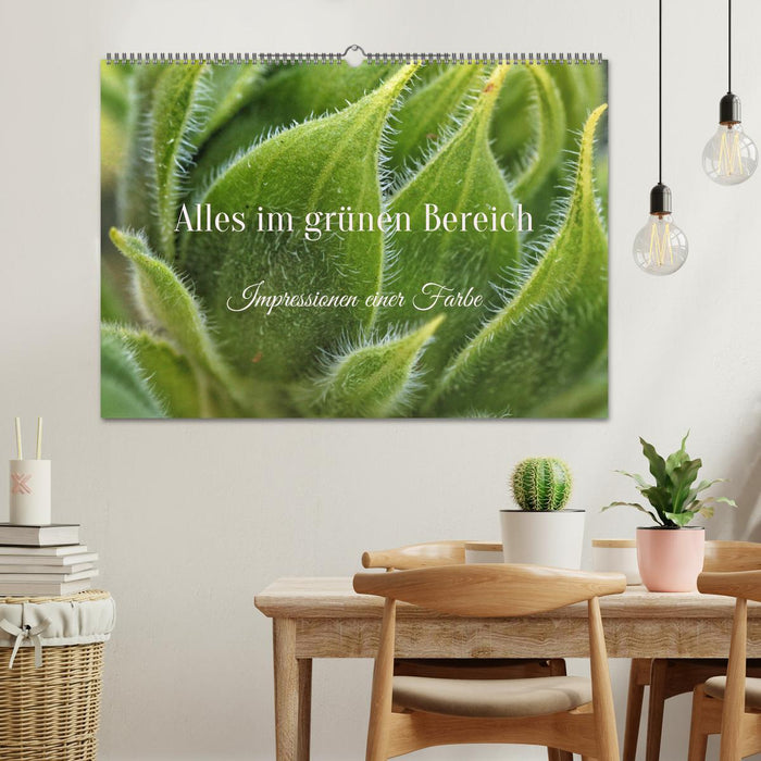 Alles im grünen Bereich (CALVENDO Wandkalender 2026)