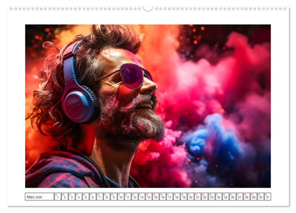 Konzert der Farben (CALVENDO Wandkalender 2026)