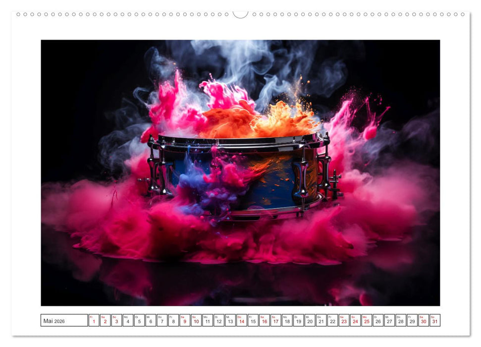 Konzert der Farben (CALVENDO Wandkalender 2026)