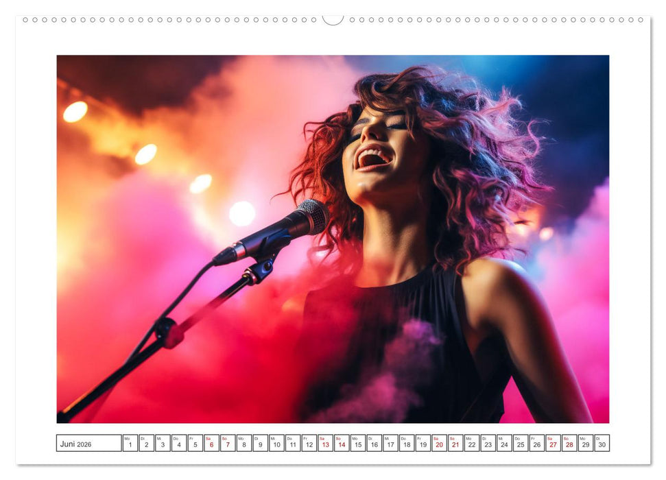 Konzert der Farben (CALVENDO Wandkalender 2026)