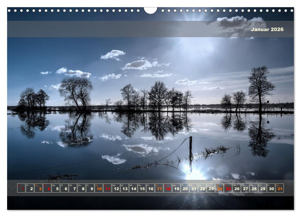 Licht im Land (CALVENDO Wandkalender 2026)