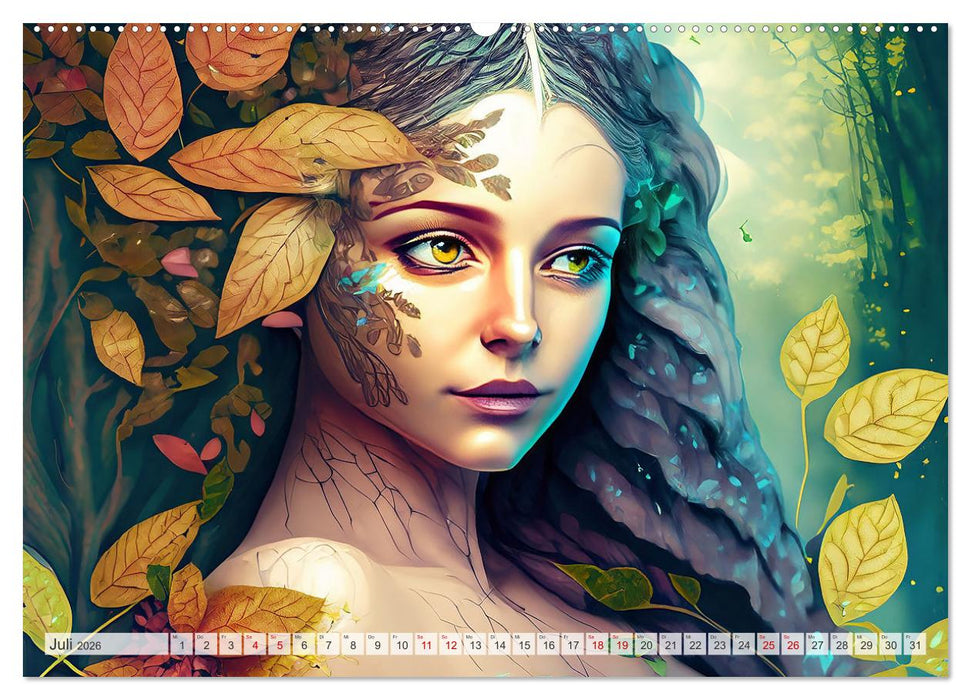Wald Schönheiten (CALVENDO Premium Wandkalender 2026)