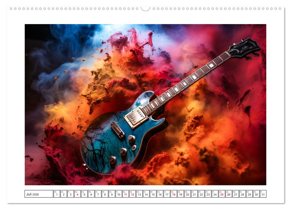 Konzert der Farben (CALVENDO Premium Wandkalender 2026)