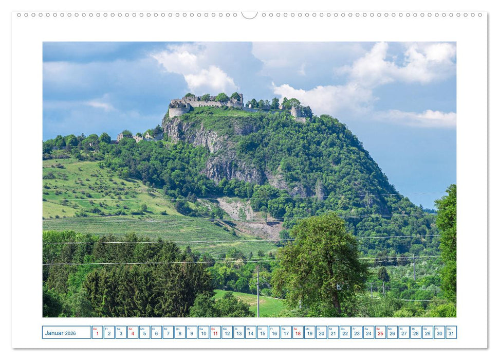 HEGAUBERGE (CALVENDO Premium Wandkalender 2026)