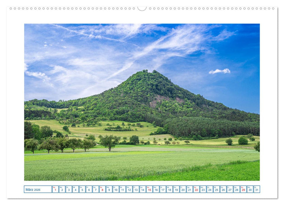 HEGAUBERGE (CALVENDO Premium Wandkalender 2026)