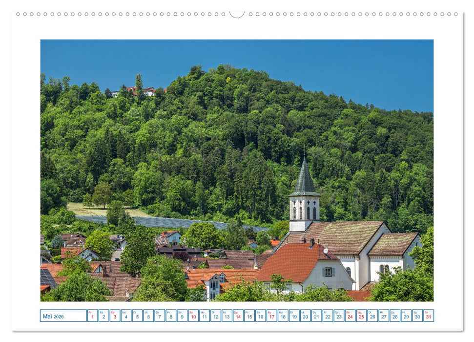 HEGAUBERGE (CALVENDO Premium Wandkalender 2026)