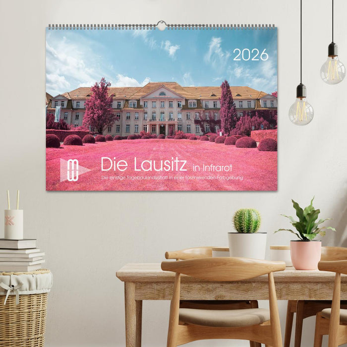 Die Lausitz im faszinierenden Infrarotlicht (CALVENDO Wandkalender 2026)