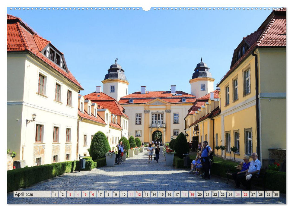 Schloss Fürstenstein in Polen (CALVENDO Premium Wandkalender 2026)