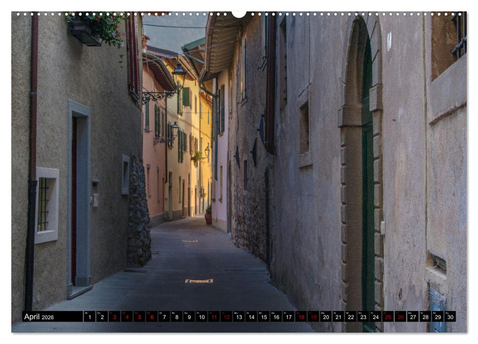 Romantischer Lago d'Iseo (CALVENDO Premium Wandkalender 2026)