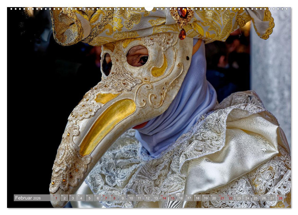 neunziggrad I photoart: der karneval von venedig (CALVENDO Wandkalender 2026)