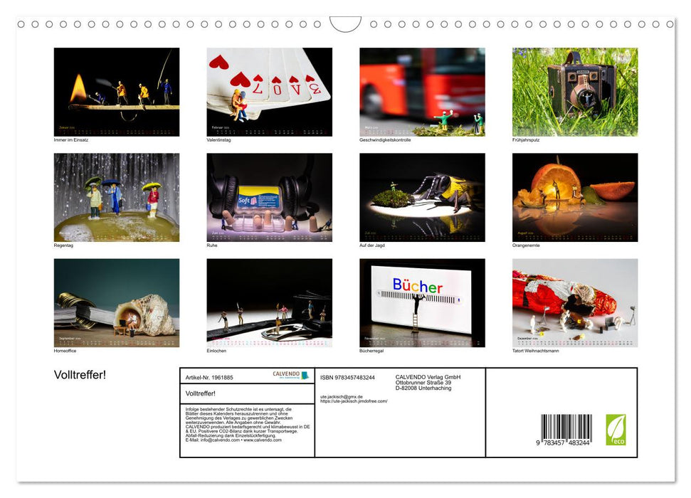 Volltreffer! (CALVENDO Wandkalender 2026)