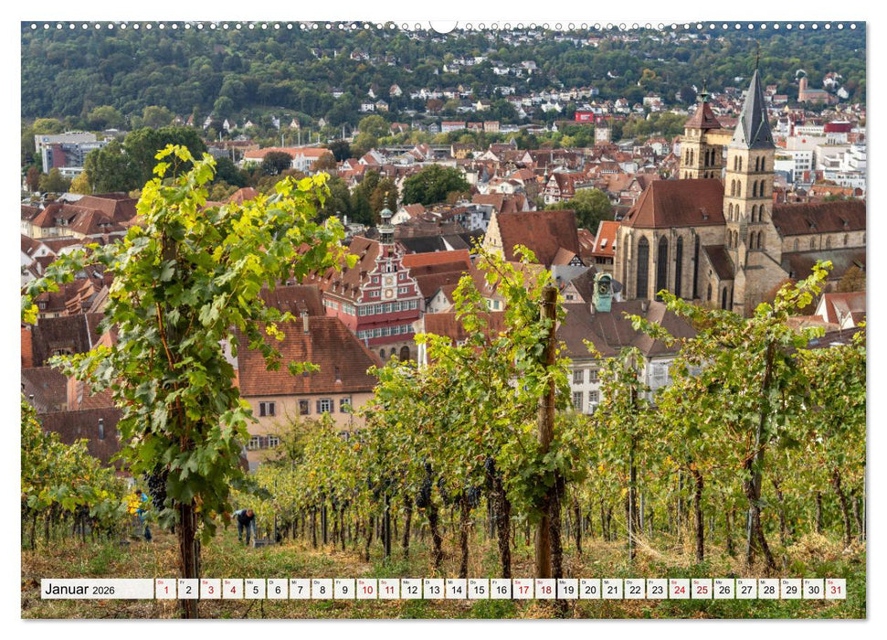 Esslingen am Neckar (CALVENDO Premium Wandkalender 2026)