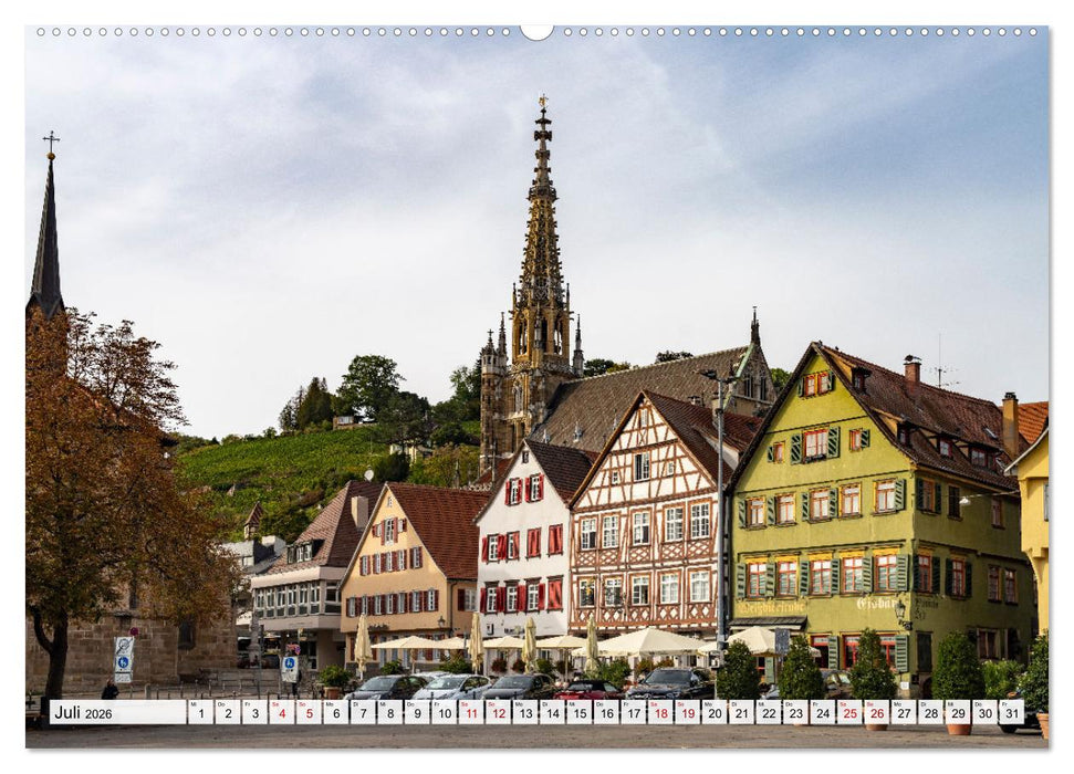 Esslingen am Neckar (CALVENDO Premium Wandkalender 2026)