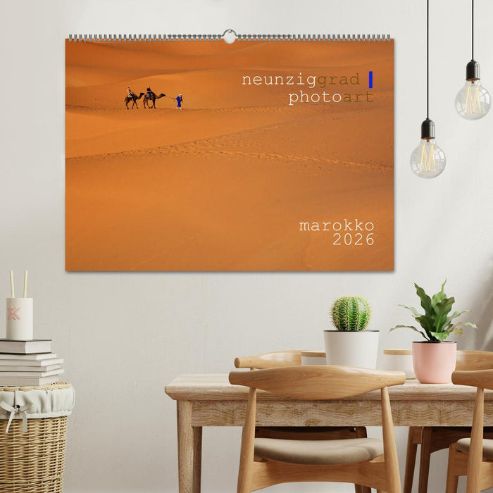 neunziggrad I photoart: marokko (CALVENDO Wandkalender 2026)