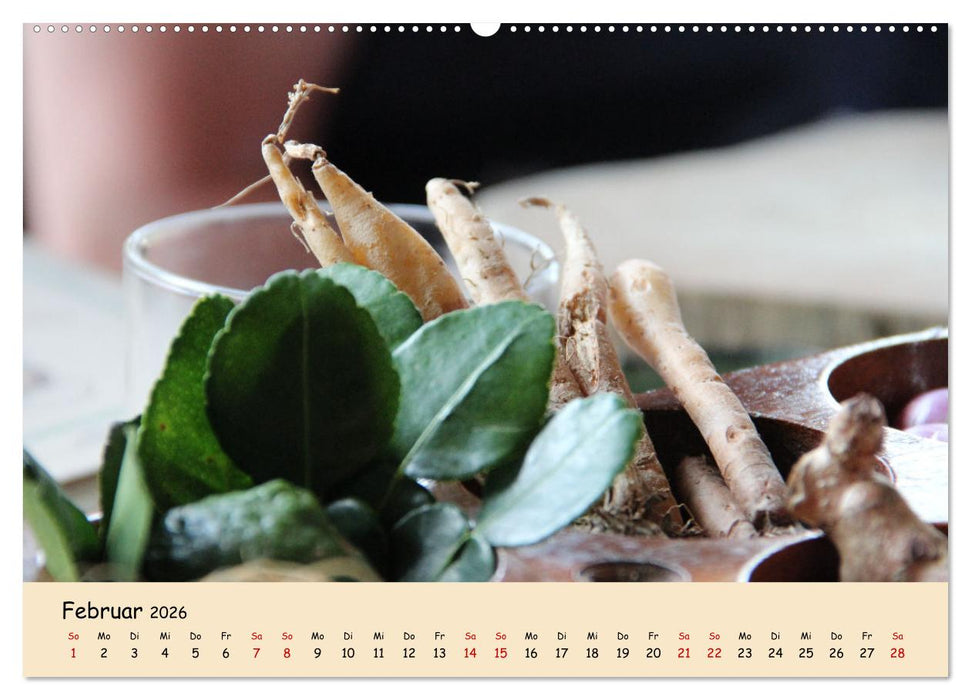 thailändische Küche (CALVENDO Premium Wandkalender 2026)