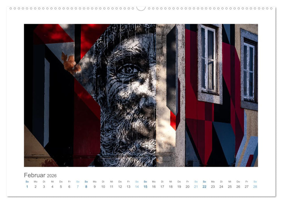 Street Art and City Vibes (CALVENDO Premium Wandkalender 2026)