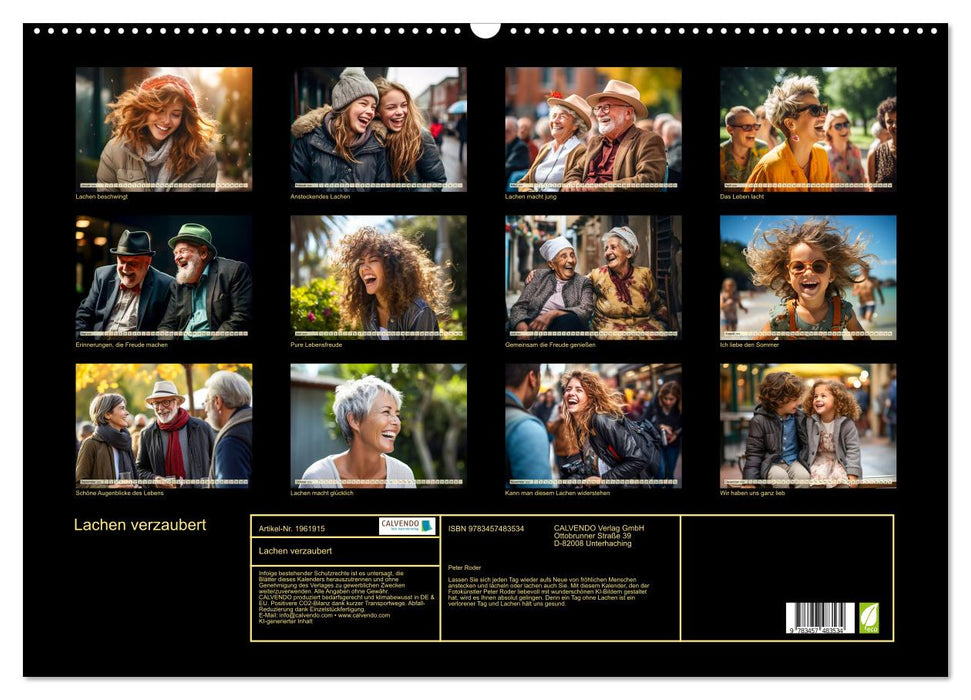 Lachen verzaubert (CALVENDO Wandkalender 2026)