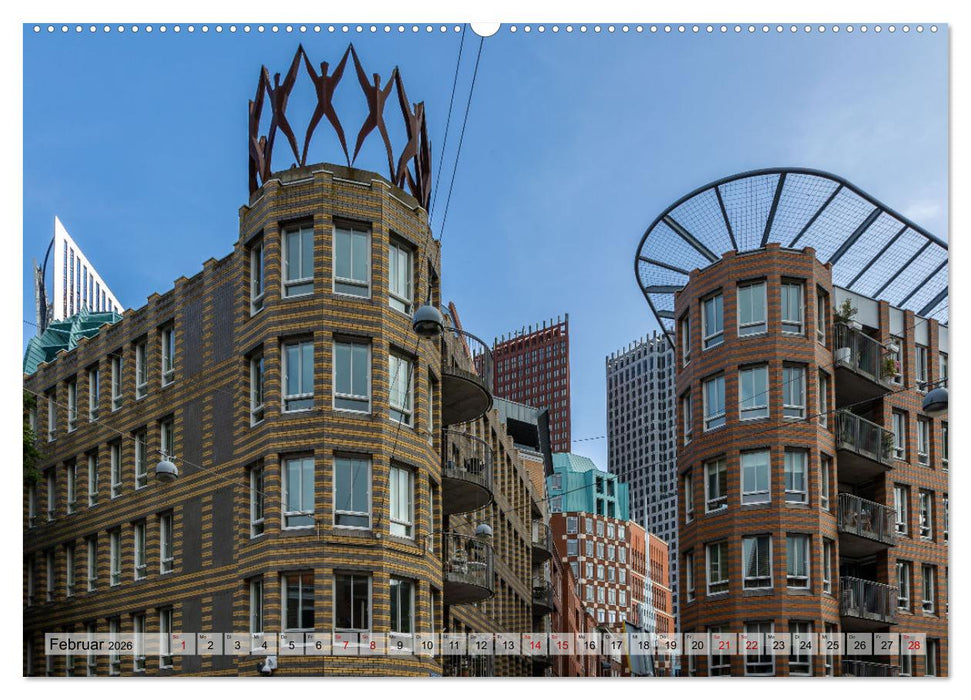 Den Haag - königliche Stadt am Meer (CALVENDO Wandkalender 2026)