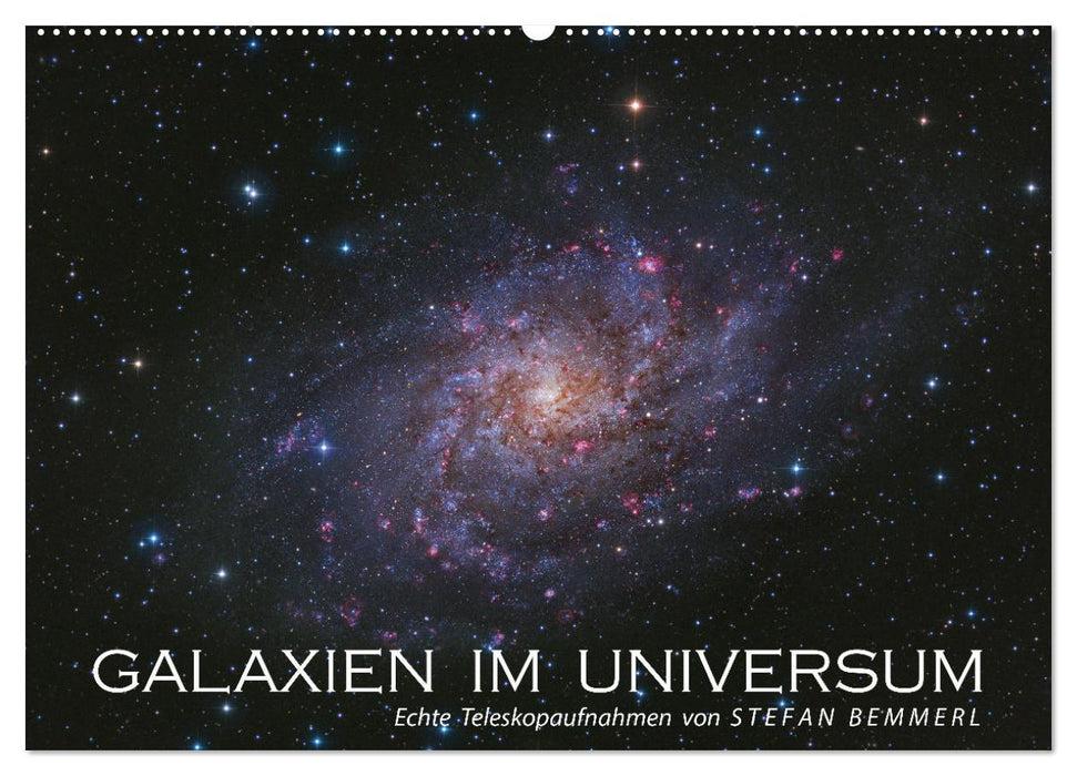 Galaxien im Universum (CALVENDO Wandkalender 2026)