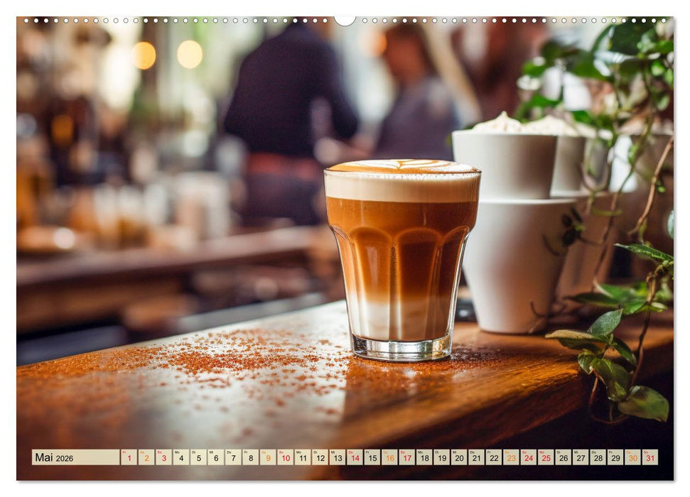 Mein Kaffee meine Bar (CALVENDO Premium Wandkalender 2026)