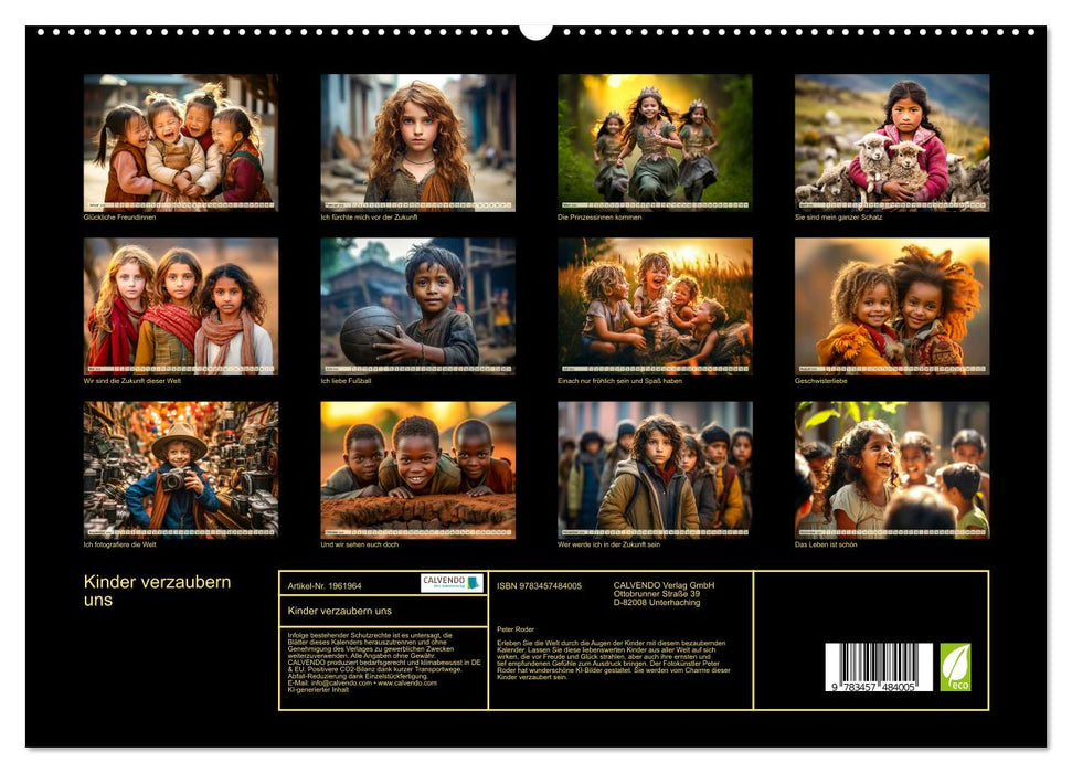 Kinder verzaubern uns (CALVENDO Premium Wandkalender 2026)