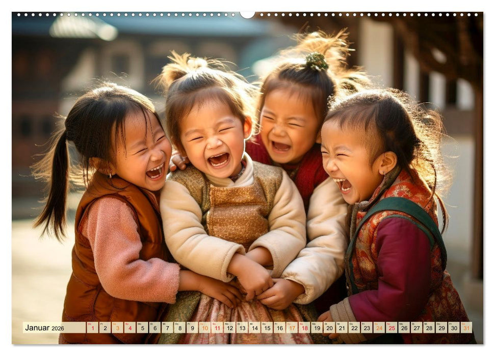 Kinder verzaubern uns (CALVENDO Premium Wandkalender 2026)