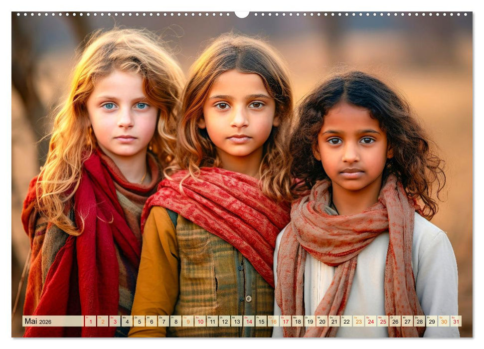 Kinder verzaubern uns (CALVENDO Premium Wandkalender 2026)