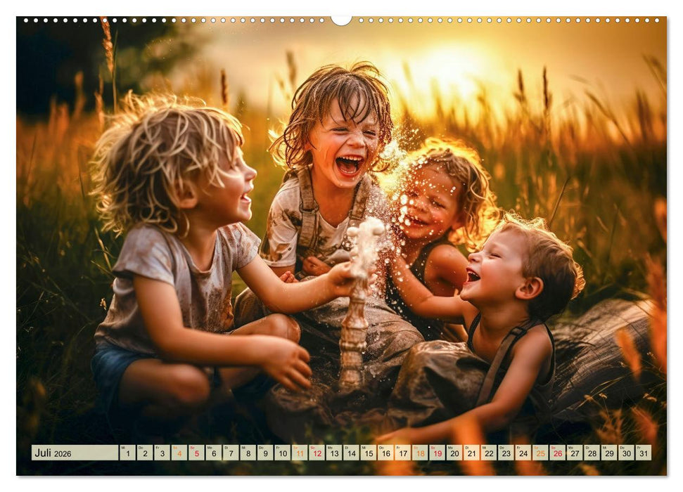 Kinder verzaubern uns (CALVENDO Premium Wandkalender 2026)