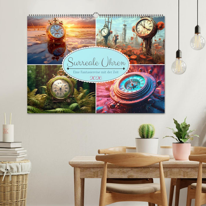 Surreale Uhren (CALVENDO Wandkalender 2026)