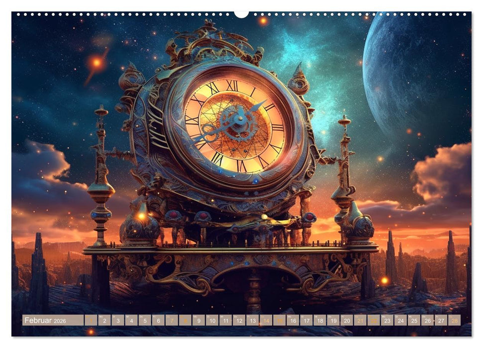 Surreale Uhren (CALVENDO Wandkalender 2026)