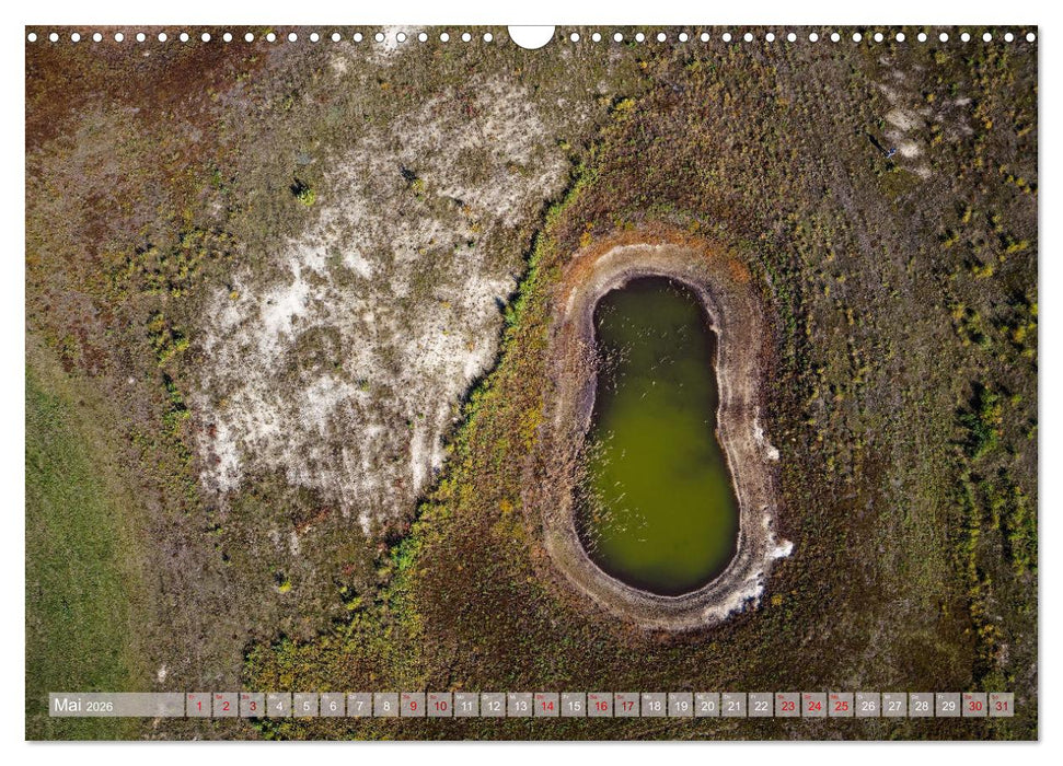 neunziggrad photoart: die erde von oben (CALVENDO Wandkalender 2026)