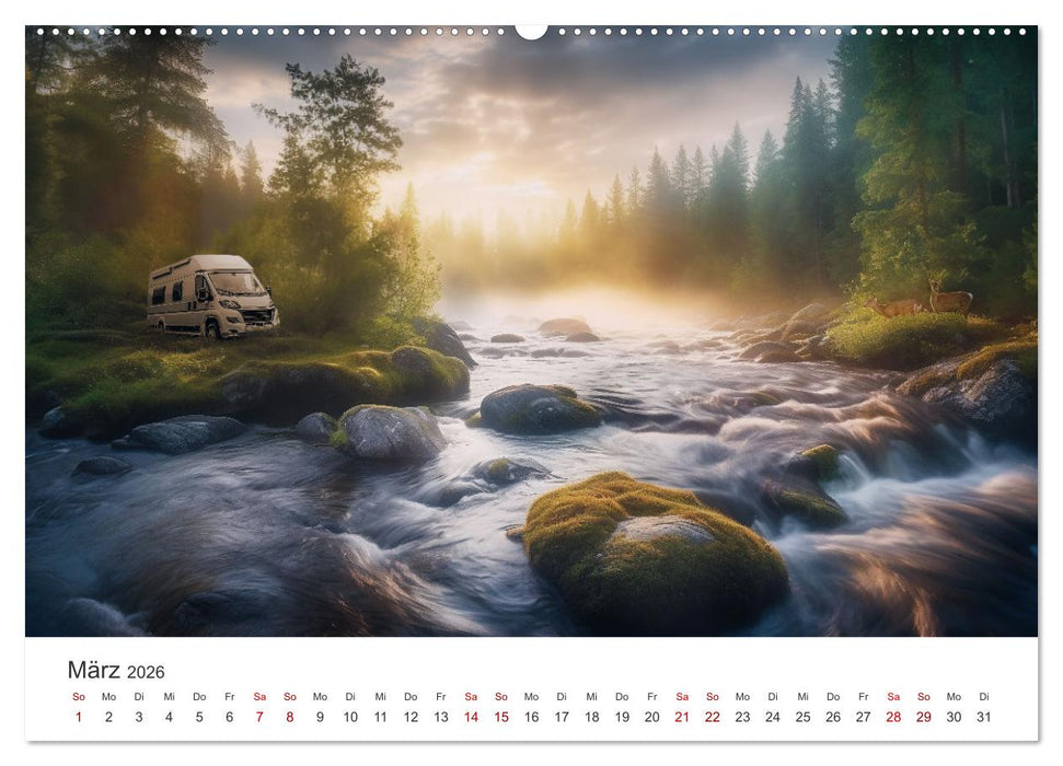 Der Ruf des Nordens (CALVENDO Premium Wandkalender 2026)
