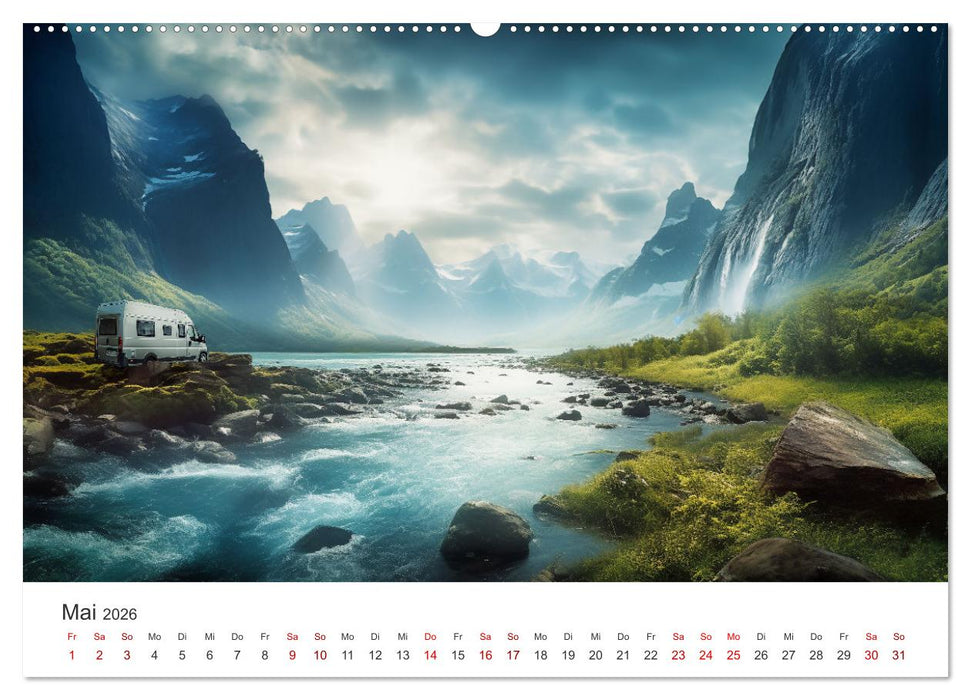 Der Ruf des Nordens (CALVENDO Premium Wandkalender 2026)
